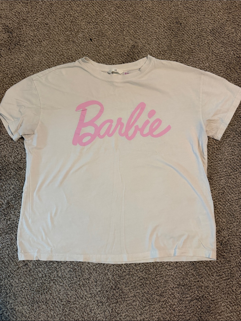 H&M Barbie T-Shirt- Size Medium